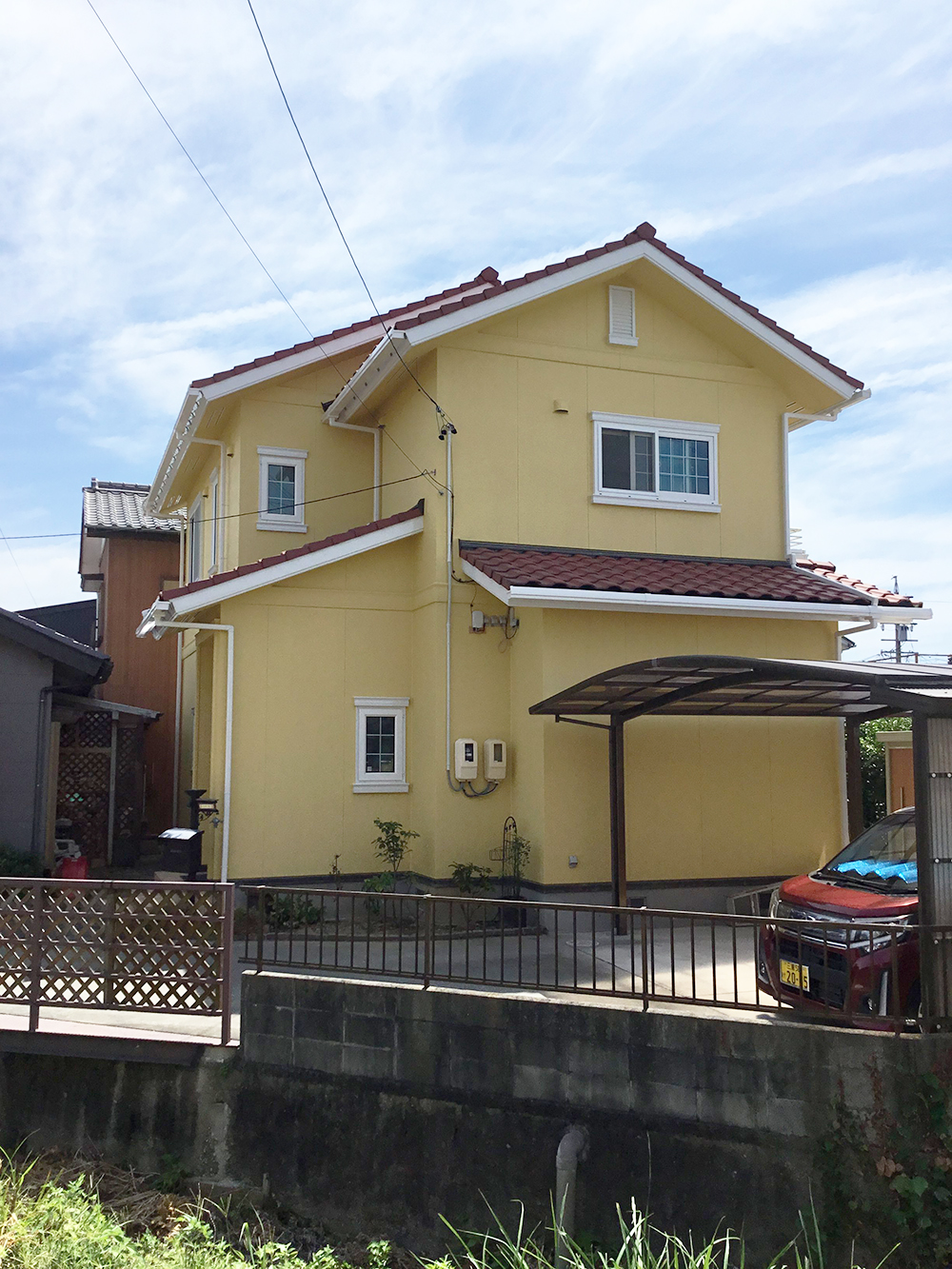 色あせが気になる外壁を塗り替えてイメージチェンジ