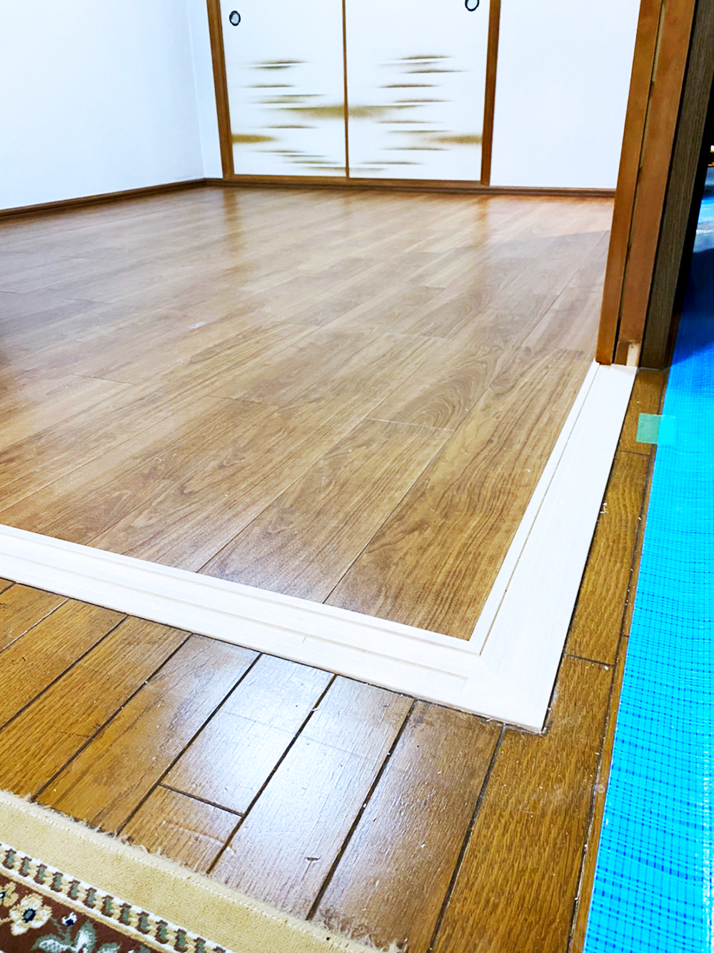 畳をフローリングに張り替えてバリアフリー化を実現