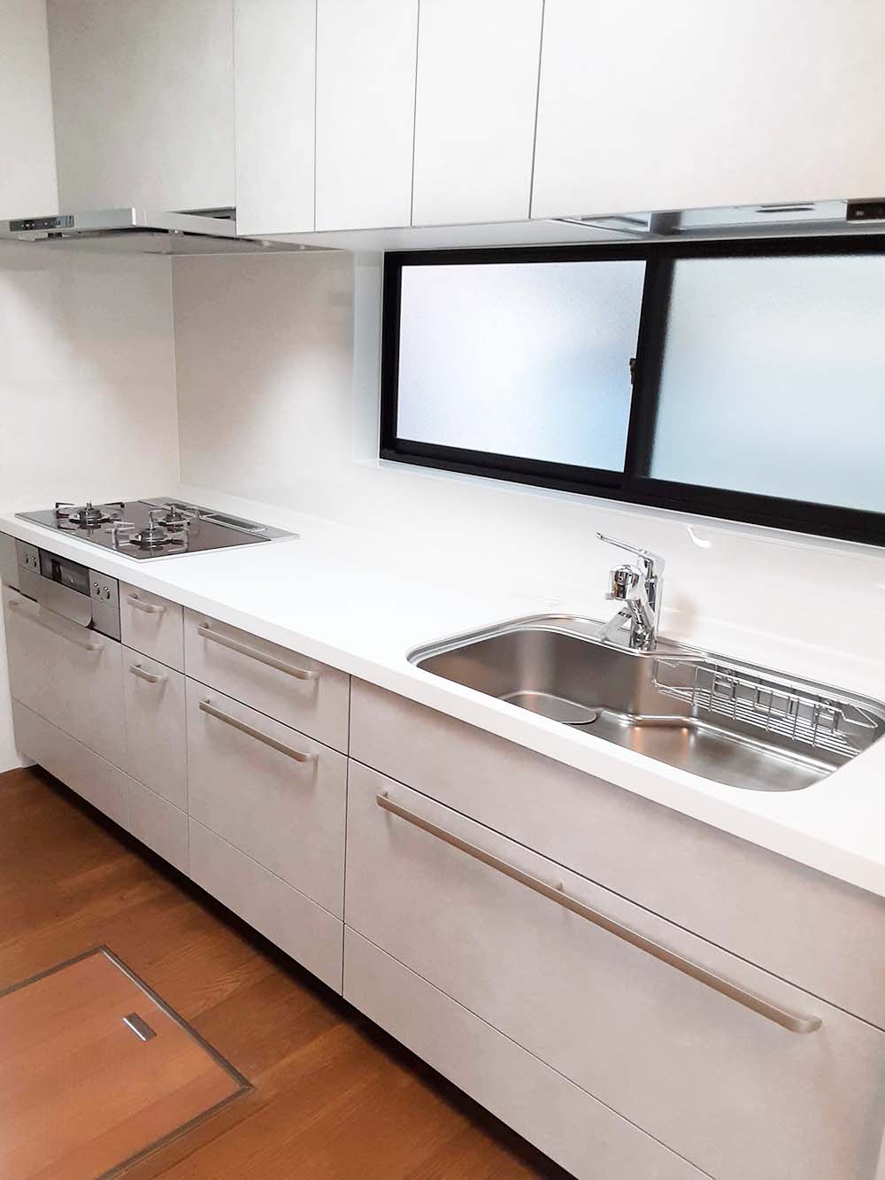 収納や清掃のお悩みを解決し使い勝手の良いキッチンに