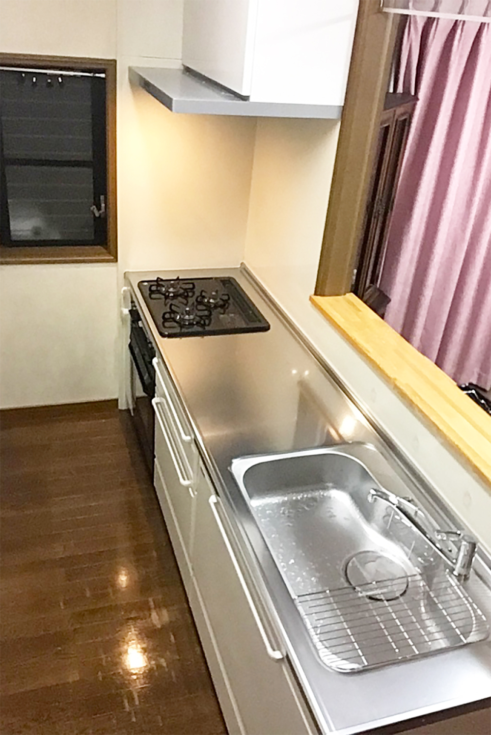 キッチンの取替で収納力も使い勝手もアップ