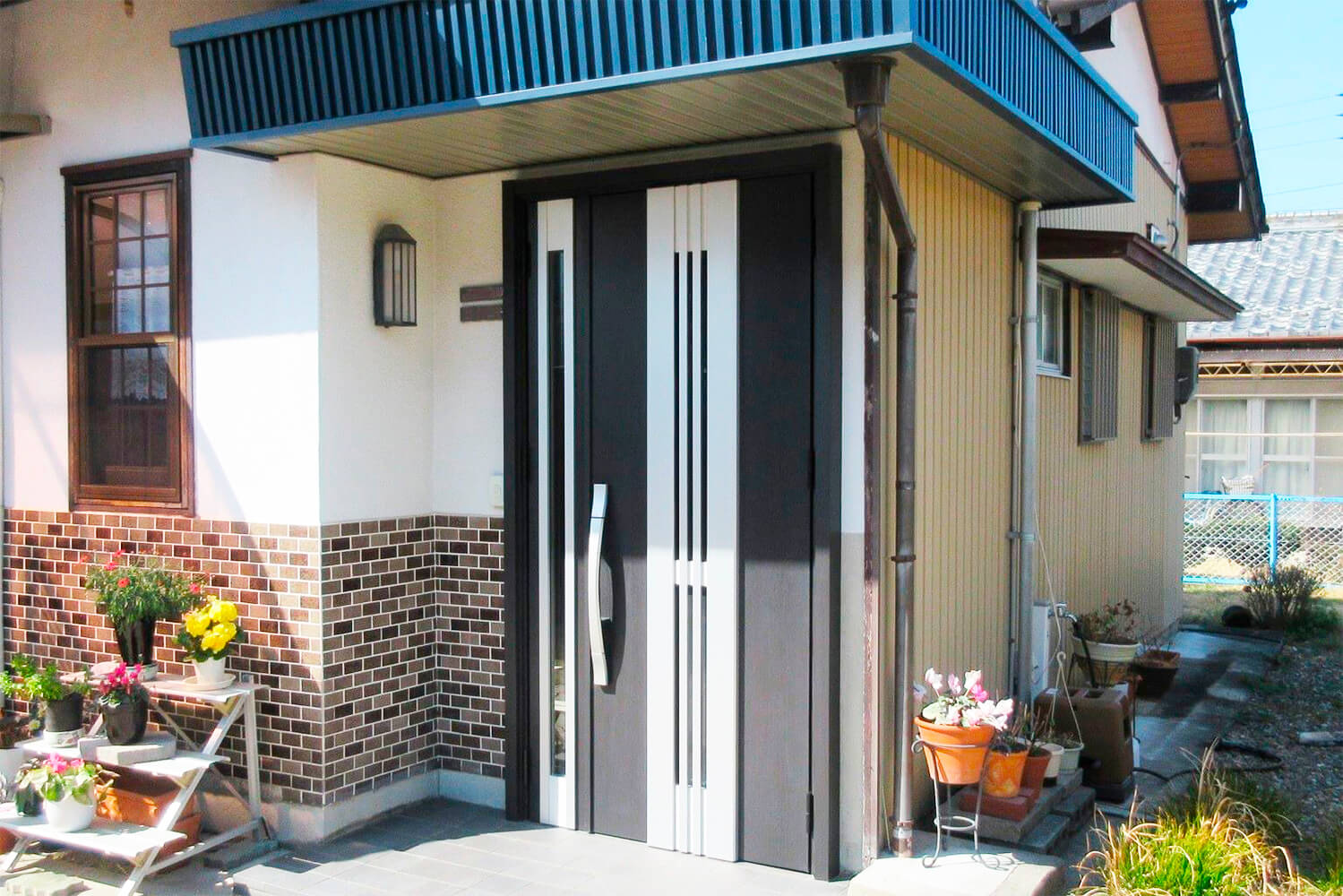 断熱防犯性能の高い玄関ドアへ！タッチキーで出入りもラクラク