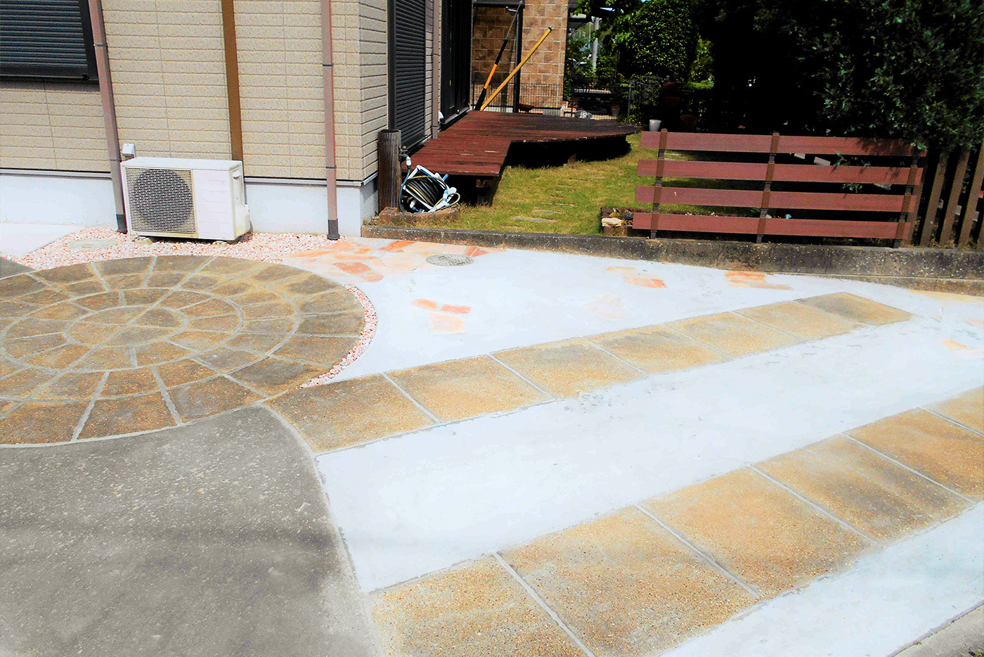 好みに合わせたお手入れ簡単な外構デザインに