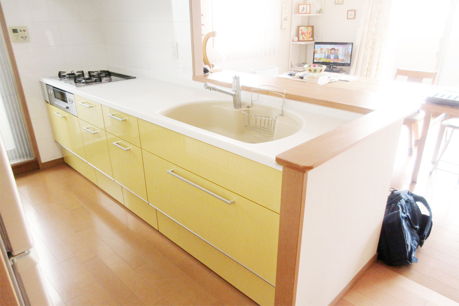 キッチン下台の交換でイメージチェンジ