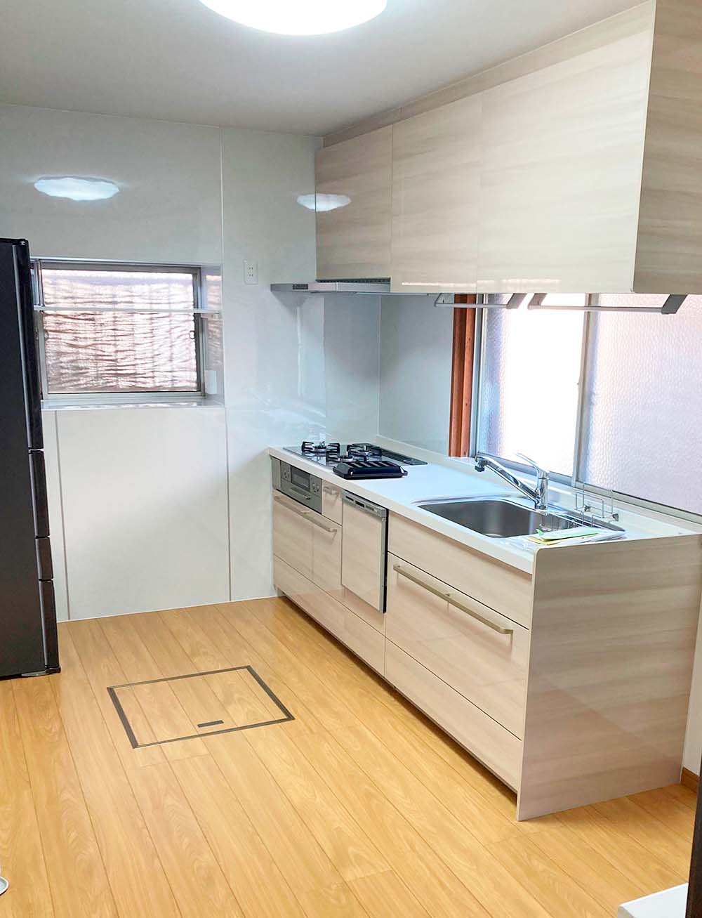 光をとりこむ明るく使い勝手のいい空間に