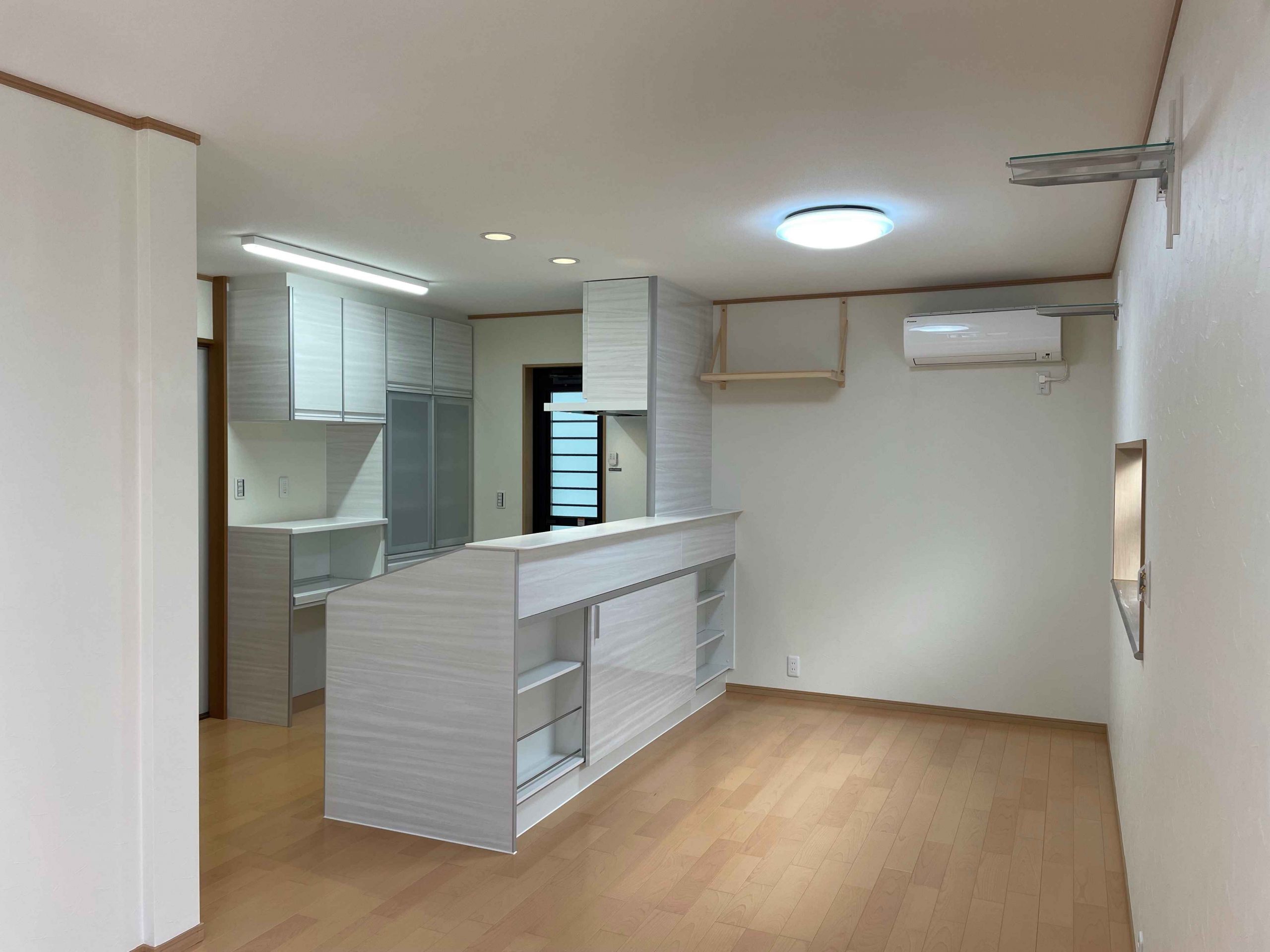 間取りを見直して 憧れの対面キッチンが映える スタイリッシュなＬＤＫ空間