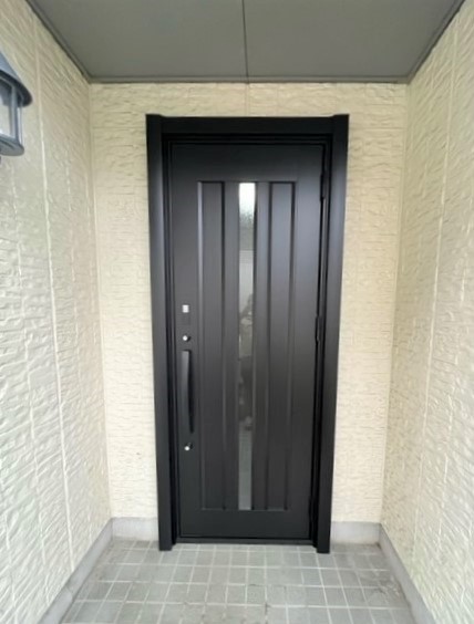 1dayリフォームで玄関のお悩み解決！電子錠で開け閉めラクラクな毎日に