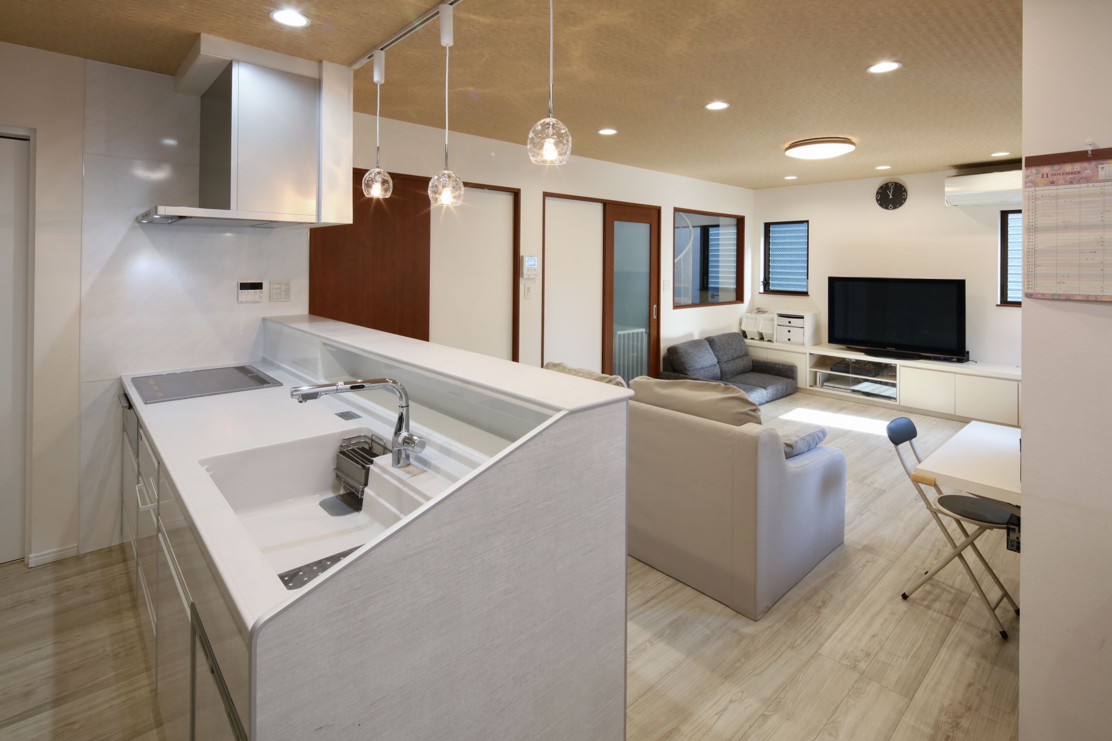 家事ラクな回遊動線で 暮らしやすい間取り