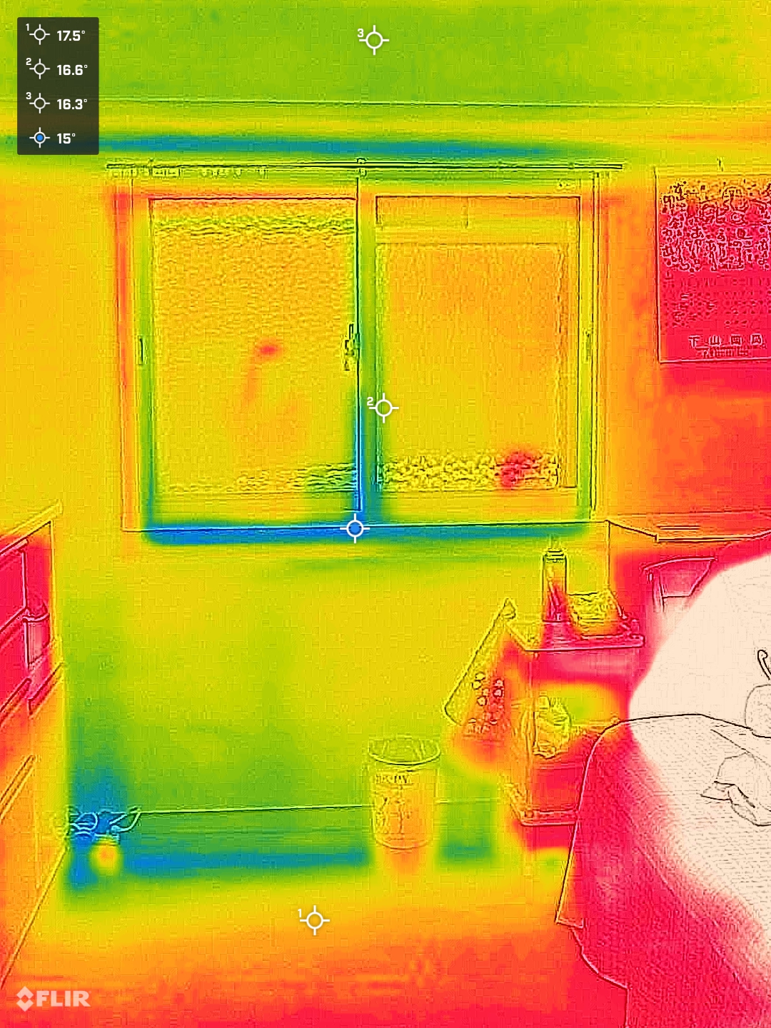 サーモグラフィカメラで一目瞭然！内窓の断熱＆防音効果で あたたかく快適なくらし