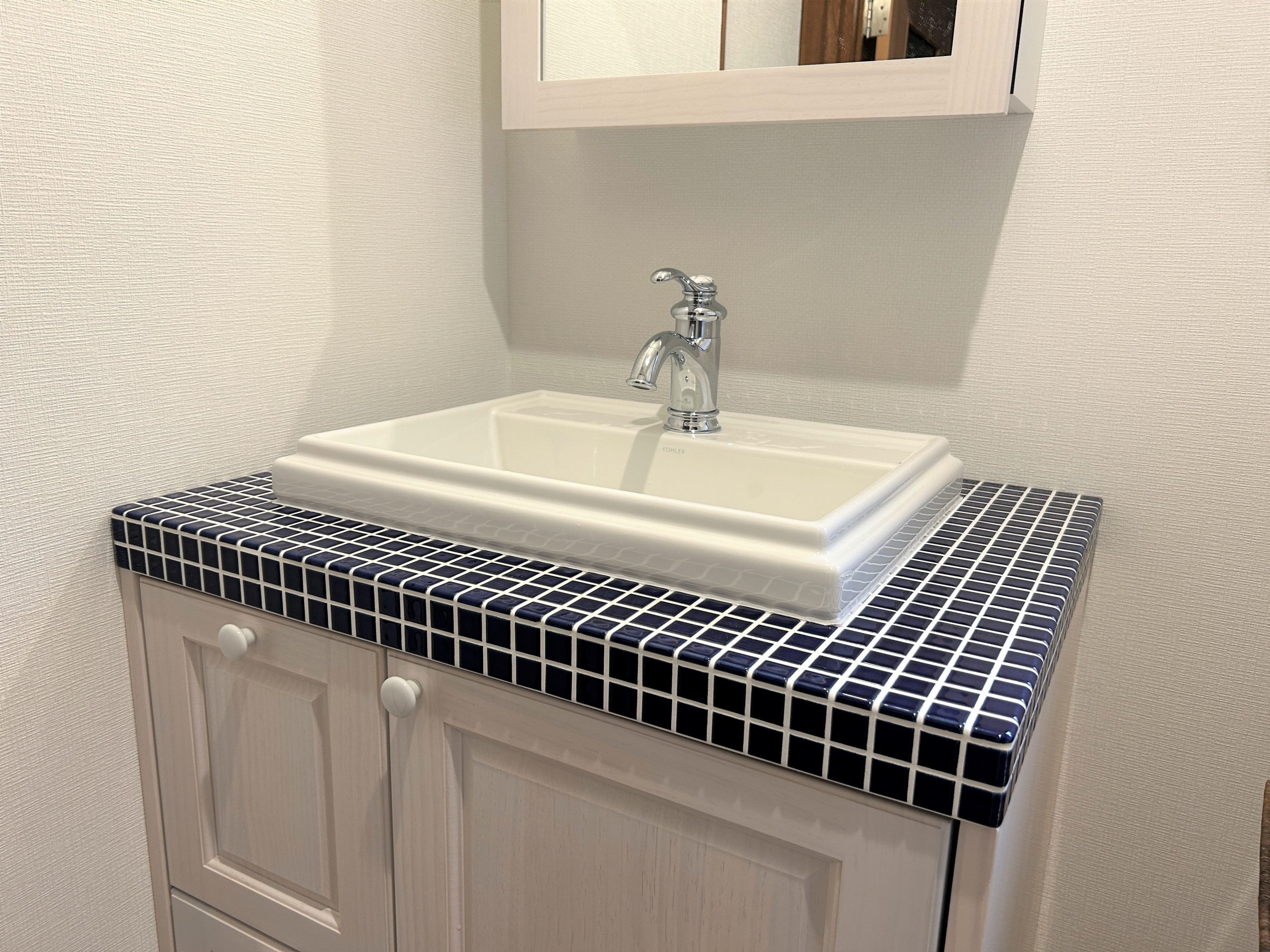 モザイクタイルで彩りをプラス！毎日ご機嫌な水まわり空間に