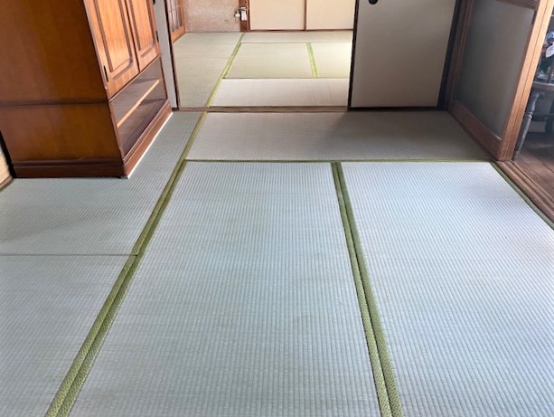 畳を新調して いぐさの香りに癒される和室に