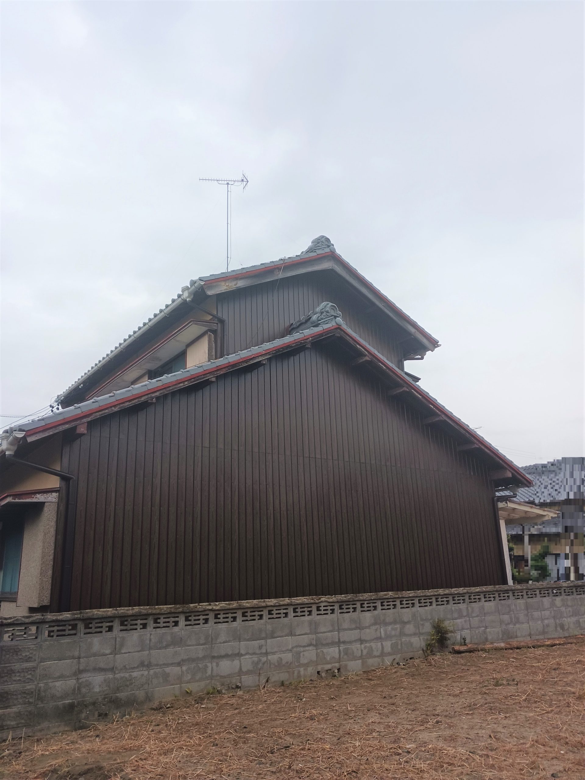 外壁の一部を修繕して これからも大切な家を守り続ける