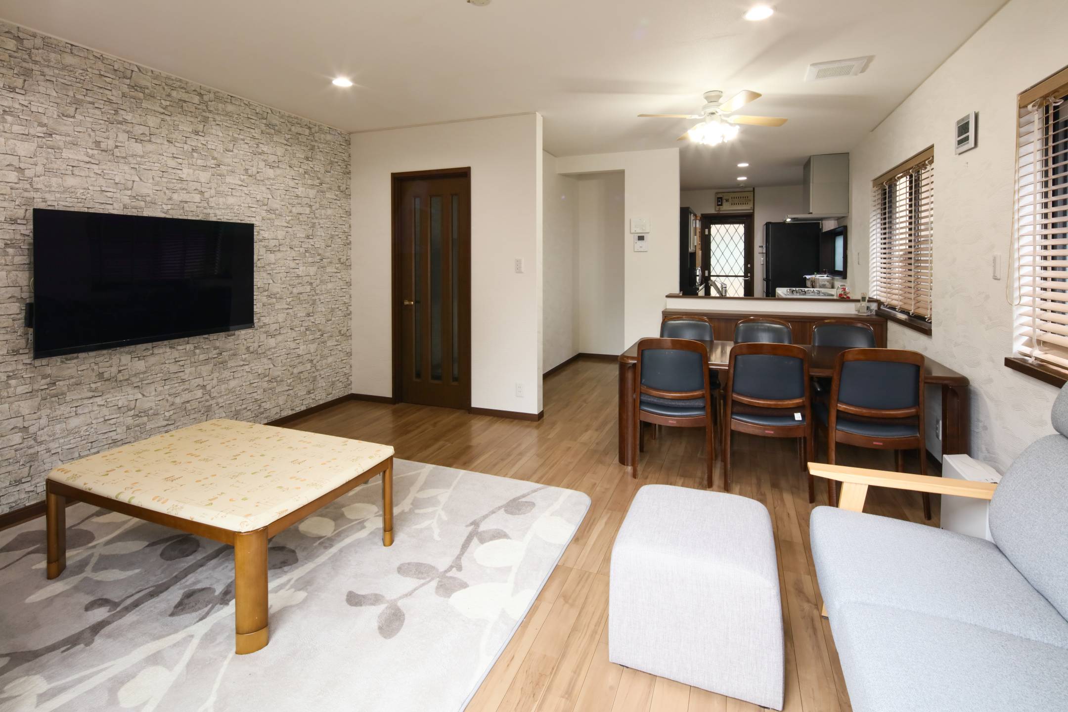 間取りを見直して 明るく広々と開放的なLDK空間