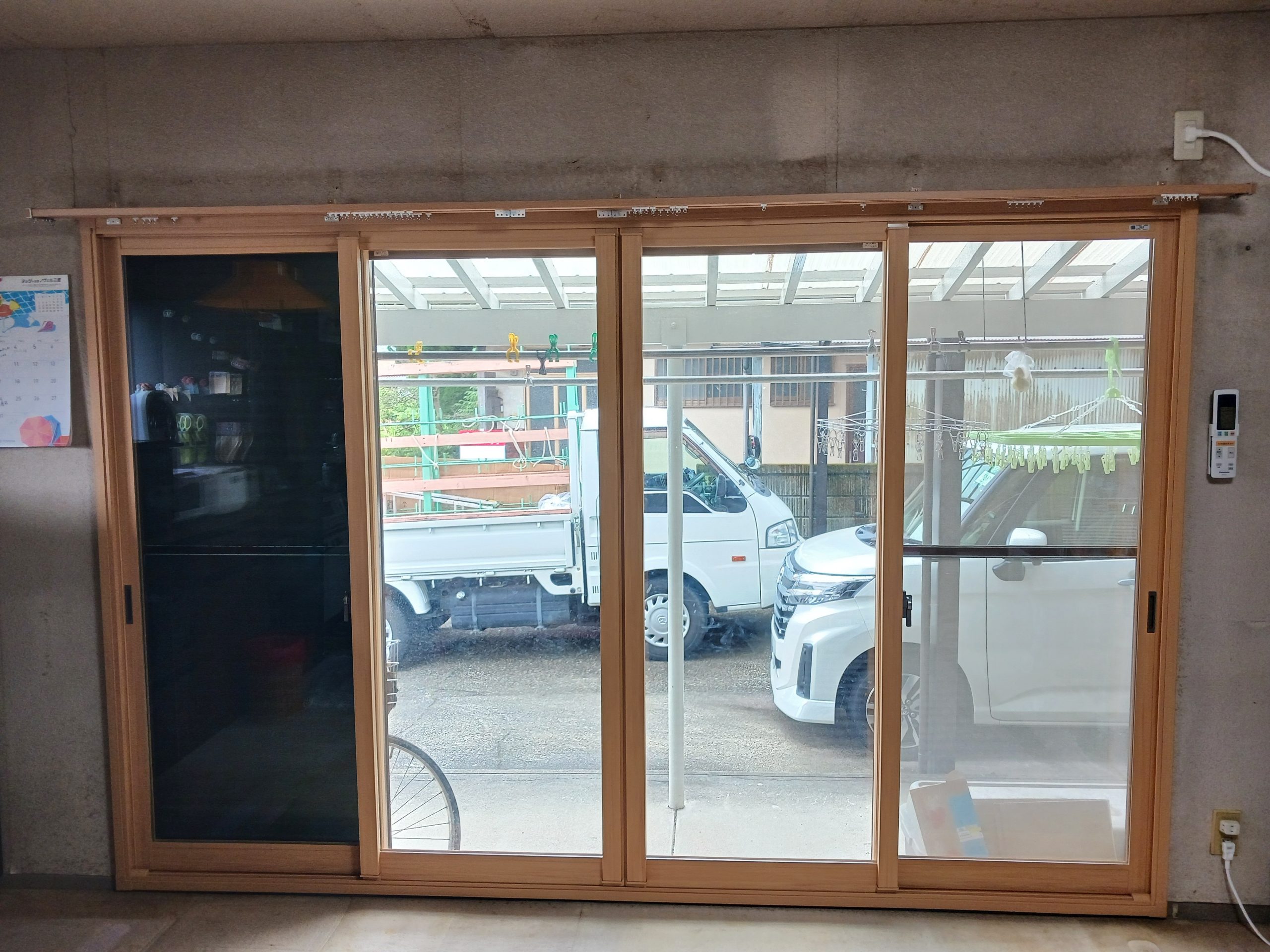 1dayリフォーム！あたたかな室温を保つ内窓を取付けて 快適なリビングルームに