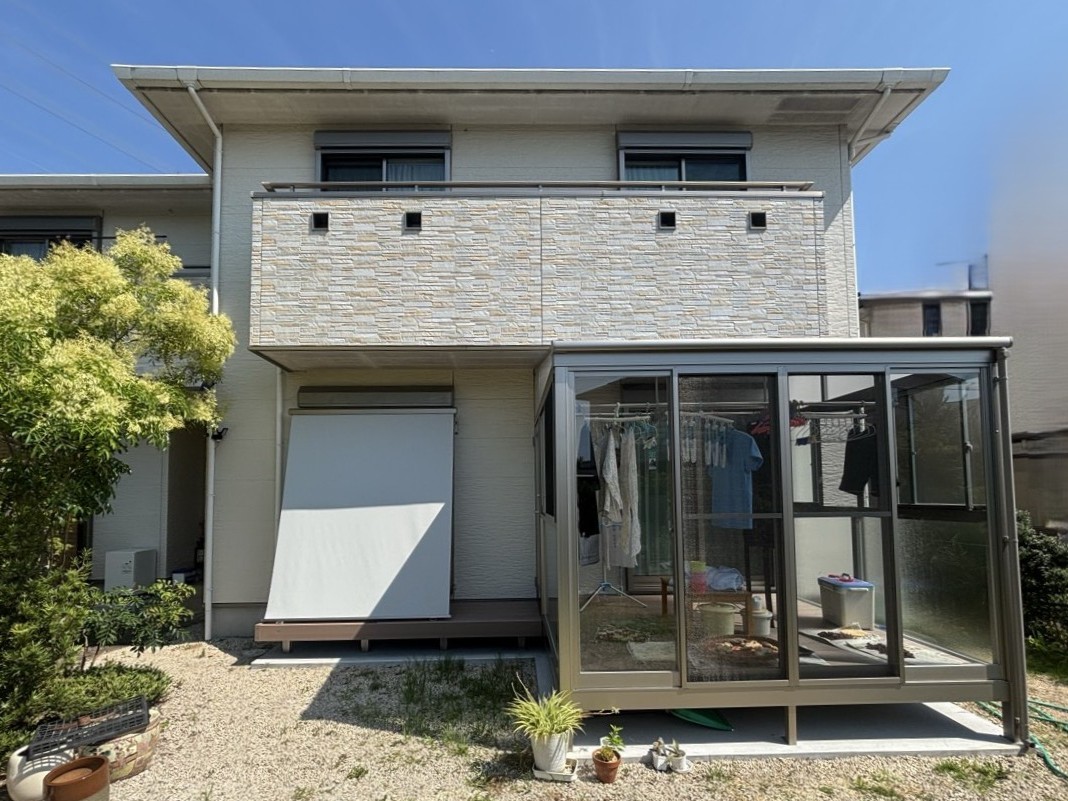 光と風を取り込みながら快適に過ごせるテラス空間