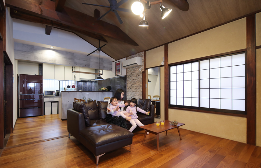 WA(和&輪)ブルックリンスタイル 快適リフォーム