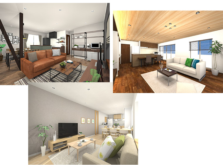 完成後の姿を確認できる、安心の3D・VR体験